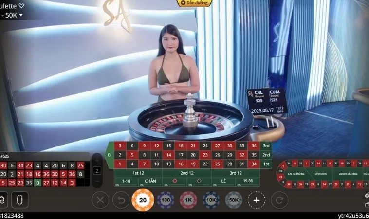 Cách Chơi Roulette Nhà Cái Nohu90 Hiệu Quả Nhất Cho Tân Thủ 2 Giao diện đặt cược Roulette Nhà Cái Nohu90