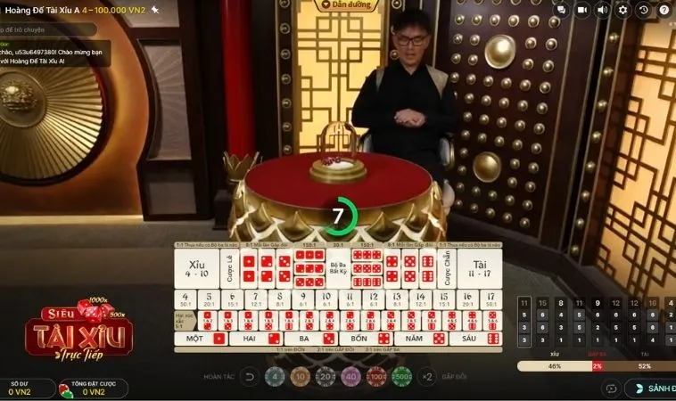 Cách Chơi Tài Xỉu Nhà Cái Nohu90 Thắng Lớn Dành Cho Tân Thủ 2 Bàn cược Tài Xỉu Nhà Cái Nohu90
