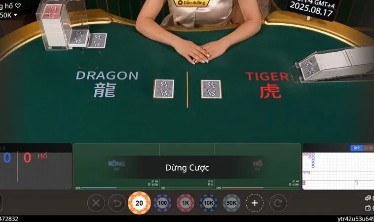 Mẹo chơi Dragon Tiger tại Nohu90 hiệu quả